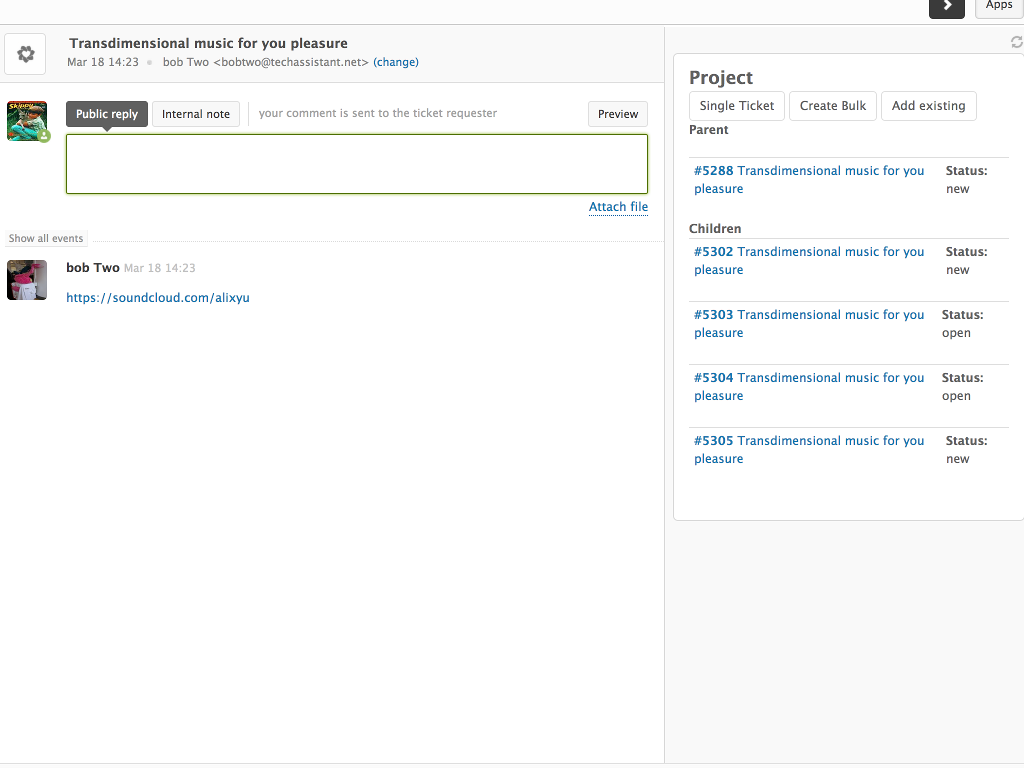 Project Management screenshot 1